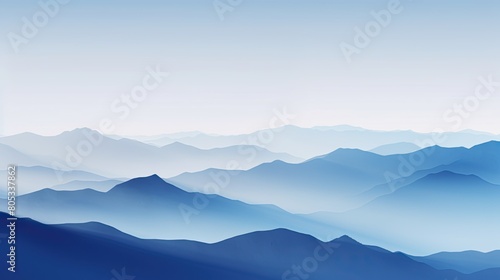 landscape blue graidant © vectorwin