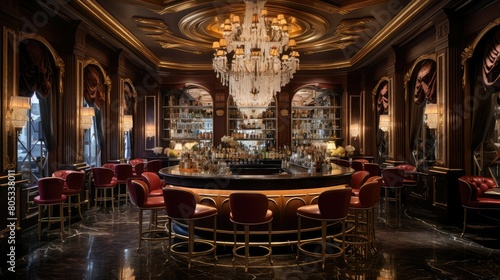 elegant bar interior