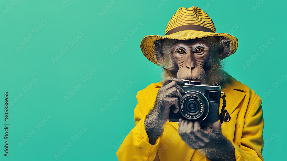 Snapshot Savvy: Monkey with a Camera and Style Snapshot Savvy: Monkey with a Camera and Style