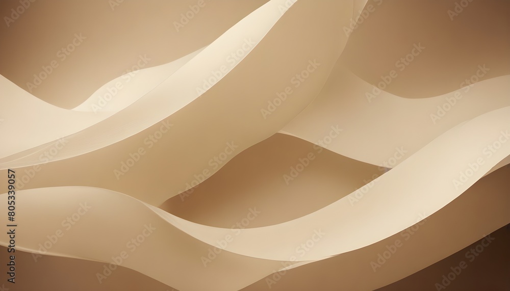Abyss of Alabaster Background: Abstract White Wave Depths Abyss of Alabaster Background: Abstract White Wave Depths