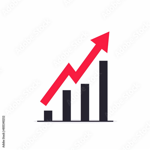 Free Download Rising Financial Chart - GFXLoad