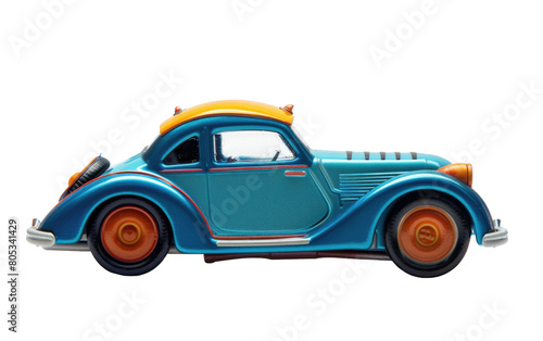 Toy Car isolated on Transparent background.