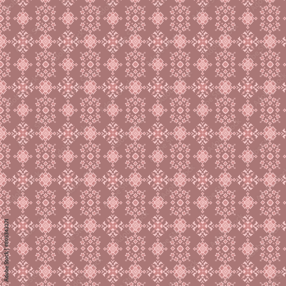 Indonesian Traditional Batik Pattern Indonesian Traditional Batik Pattern