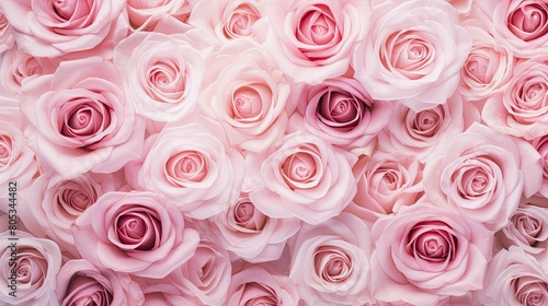 clean pink roses background