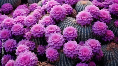 desert cactus purple