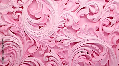 ornate pink pattern background