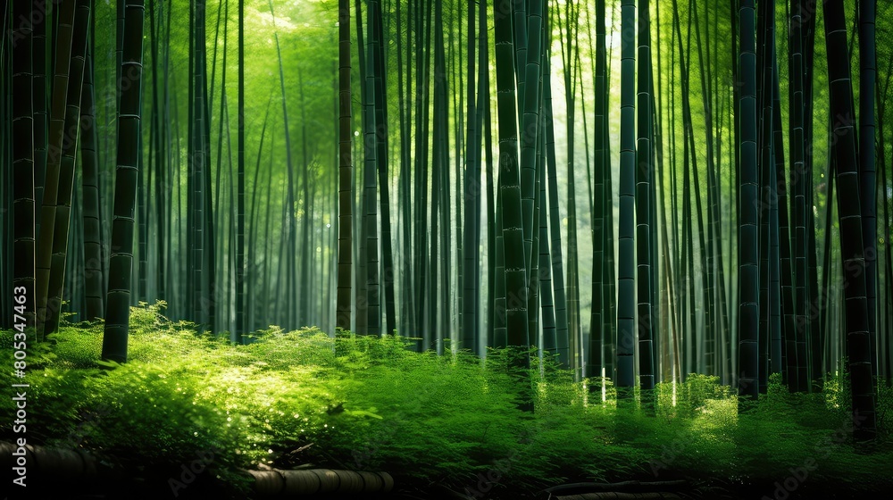 Fototapeta premium japan bamboo grove