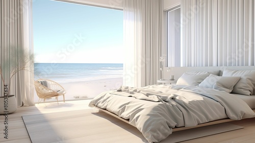 atmosphere blurred interior design beach © vectorwin