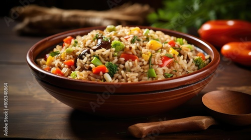 healthy brown rice