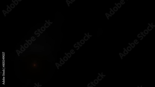 Rocket explosions in the dark, war background