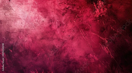 Blank empty textured effect horizontal dirty  wispy  lava-like  messy  or cluttered vector backgrounds of a creative bright dark red or maroon color with gradient and smudges or blotches