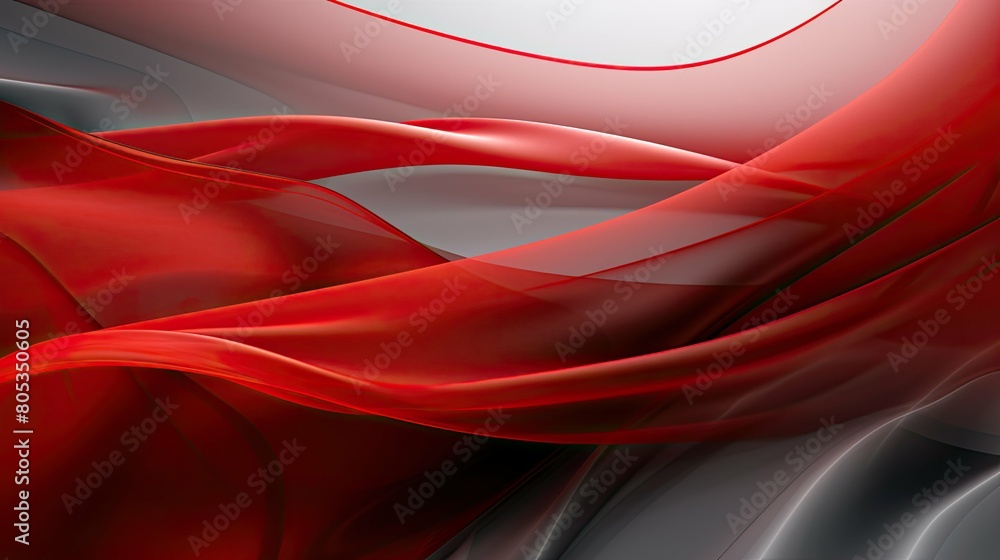 Naklejka premium mesmerizing red and gray backgrounds
