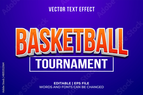 basketball tournament sports text