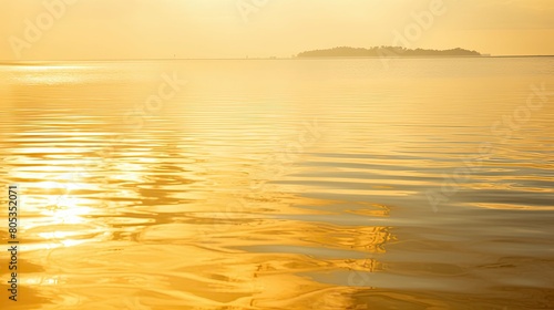 serene light gold gradient