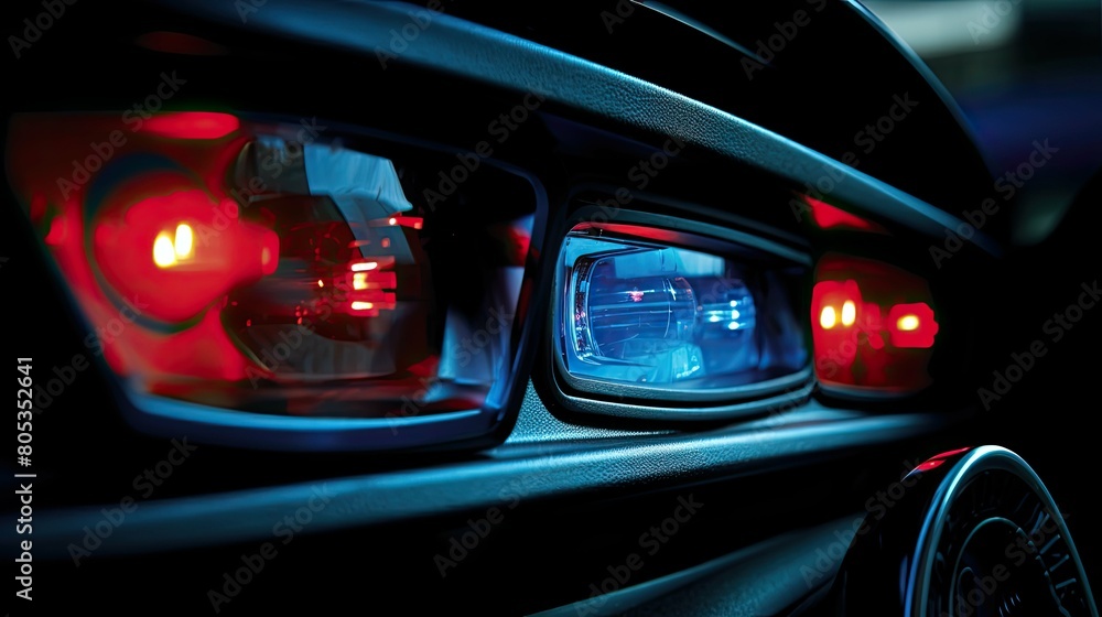 car auto warning lights