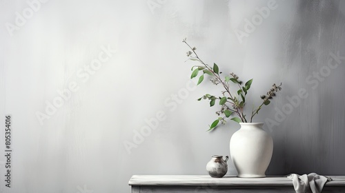 neutral grey and white background