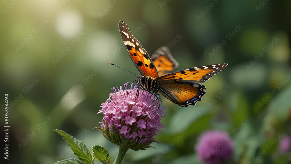 butterfly on flower