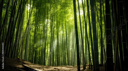 serene bamboo grove
