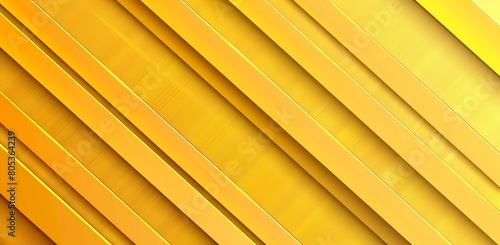 Sharp lines in a continuous over and under weave pattern across a golden yellow backdrop for a sleek, polished look