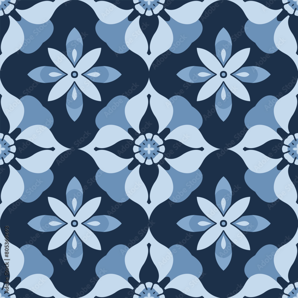 Blue luxury vector seamless pattern. Ornament, Traditional, Ethnic, Arabic, Turkish, Indian motifs. Great for fabric and textile, wallpaper, packaging design or any desired idea. Blue luxury vector seamless pattern. Ornament, Traditional, Ethnic, Arabic, Turkish, Indian motifs. Great for fabric and textile, wallpaper, packaging design or any desired idea.