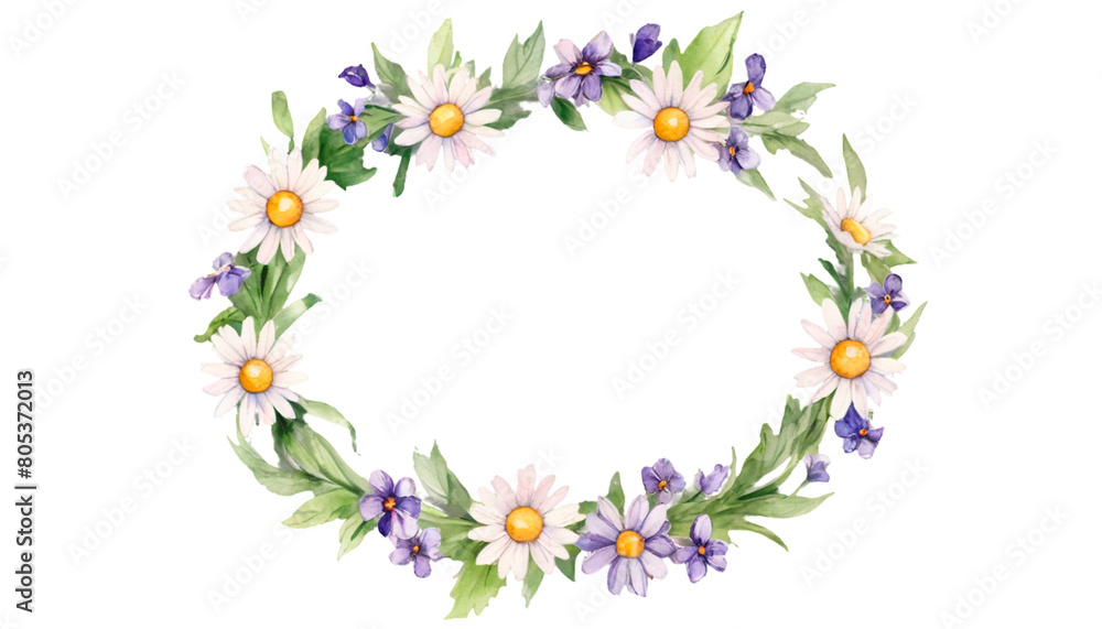 wreath of flowers