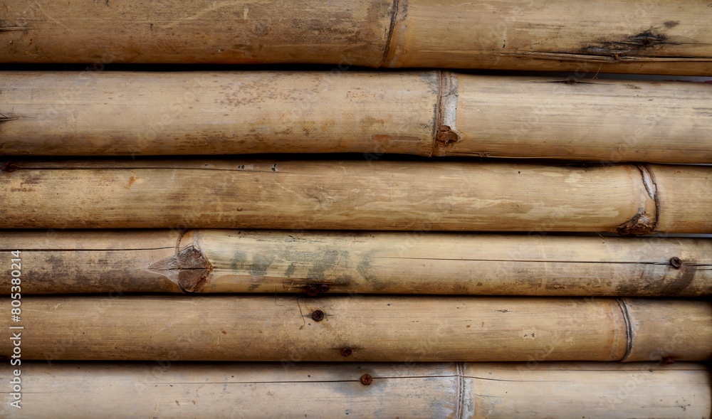 Bamboo wood full frame natural background or wallpaper isolated on full frame horizontal ratio backdrop. Bamboo wood full frame natural background or wallpaper isolated on full frame horizontal ratio backdrop.