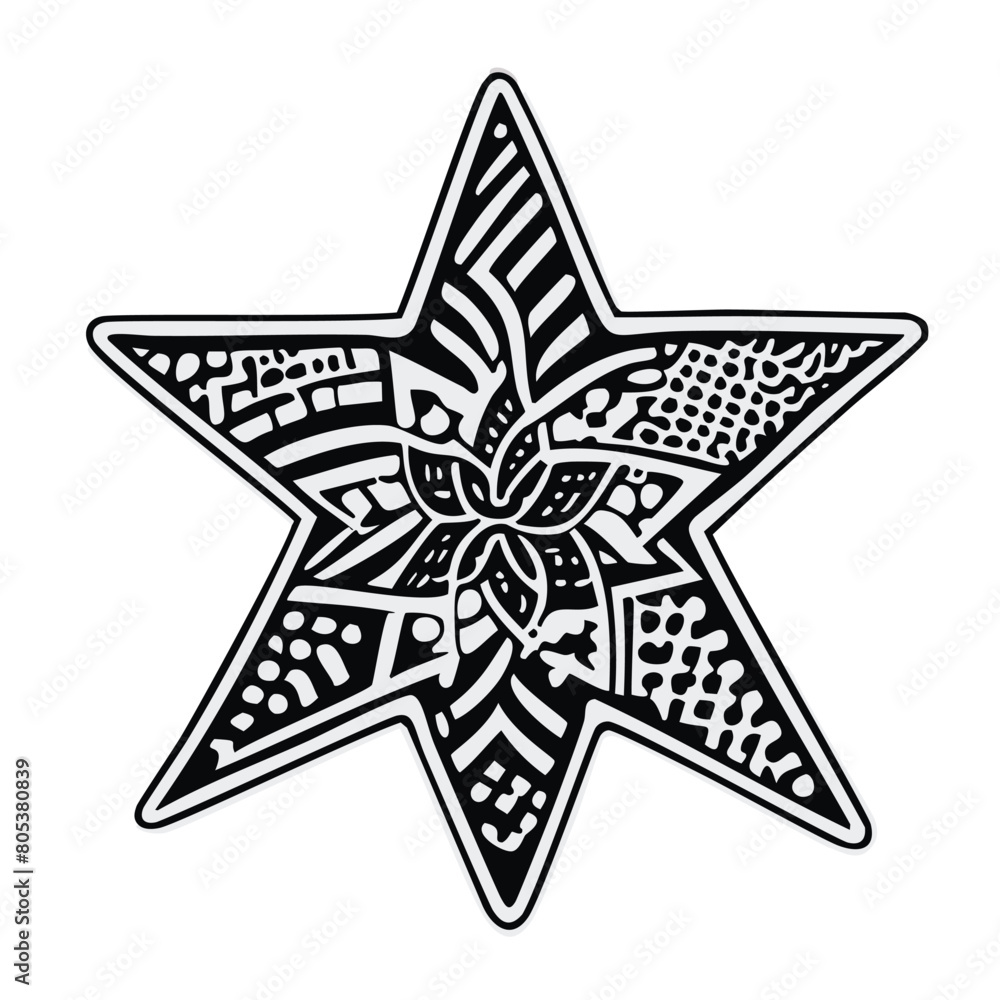 Obraz premium Illustration of star