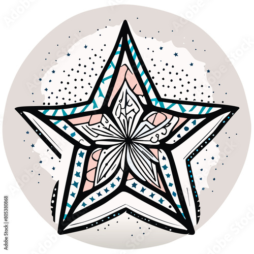 Illustration of star