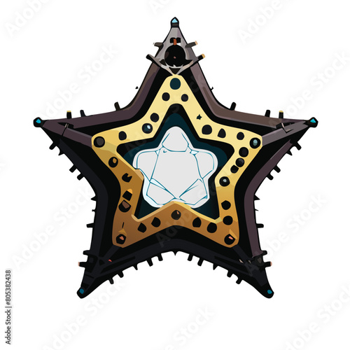 Illustration of star