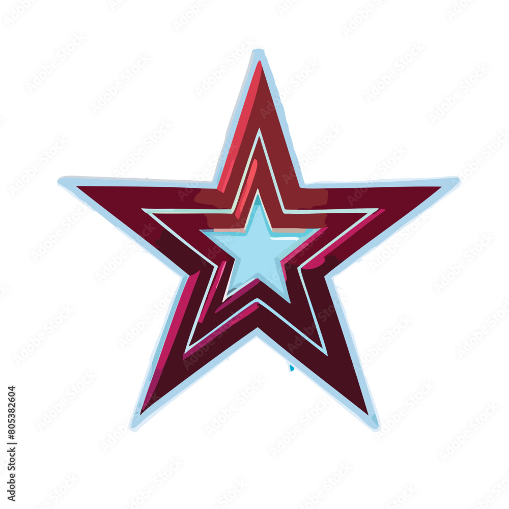 Illustration of star Illustration of star
