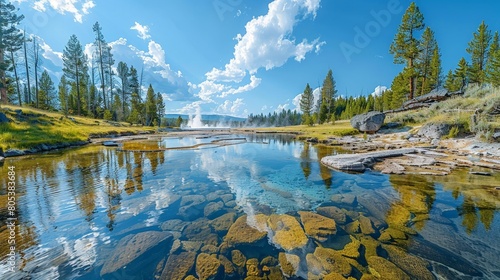 Yellowstone National Park: Geothermal Wonderland photo