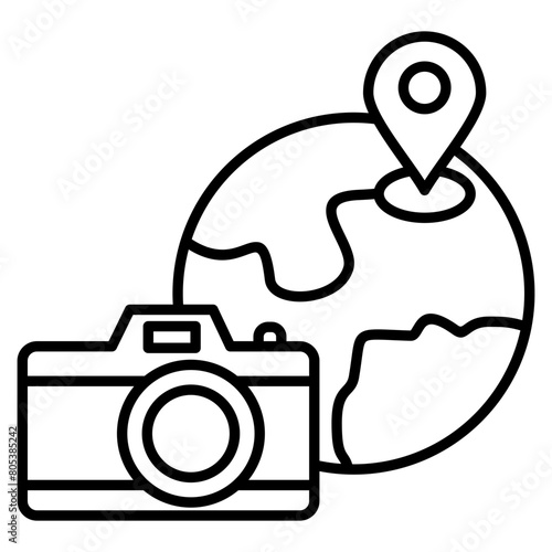 Tourist attractions icon
