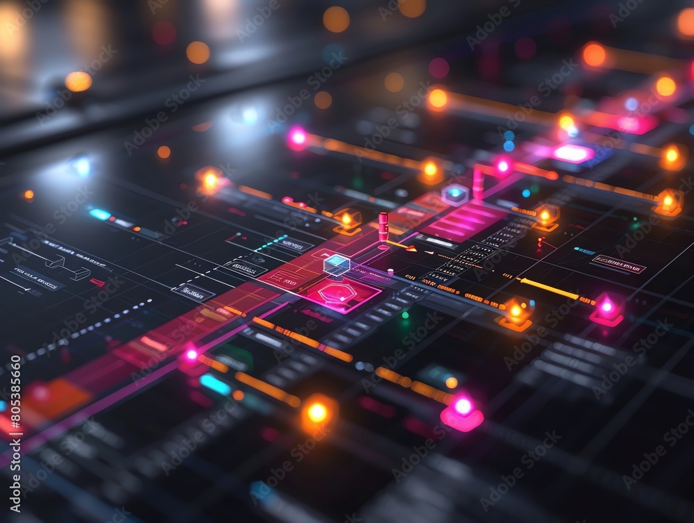 Sleek, straightforward design of a Gantt chart organizing the stages of a product launch, from concept to market Sleek, straightforward design of a Gantt chart organizing the stages of a product launch, from concept to market