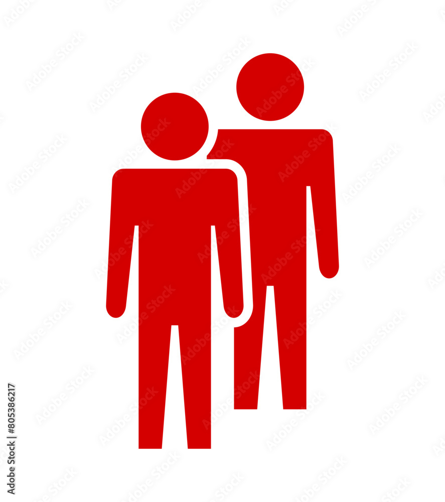 Symbol, ikona ludzi. Plik wektorowy. Symbol, ikona ludzi. Plik wektorowy.