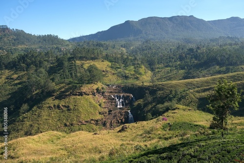Wallpaper Mural St. Clair's Falls is one of the widest waterfalls in Sri Lanka and is commonly known as the "Little Niagara of Sri Lanka". Torontodigital.ca