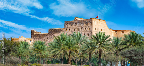 Jabrin Castle located near the city of Bahla, Oman photo