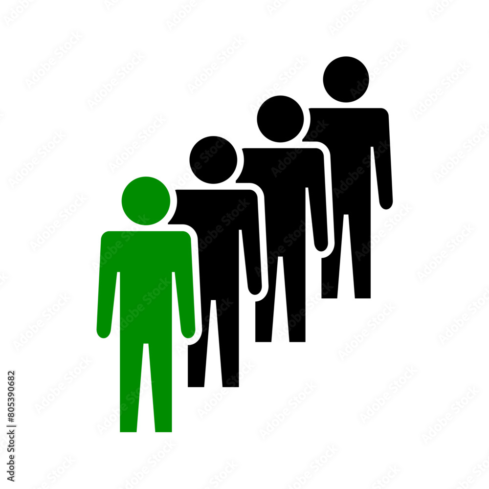 Symbol, ikona ludzi. Plik wektorowy. Symbol, ikona ludzi. Plik wektorowy.
