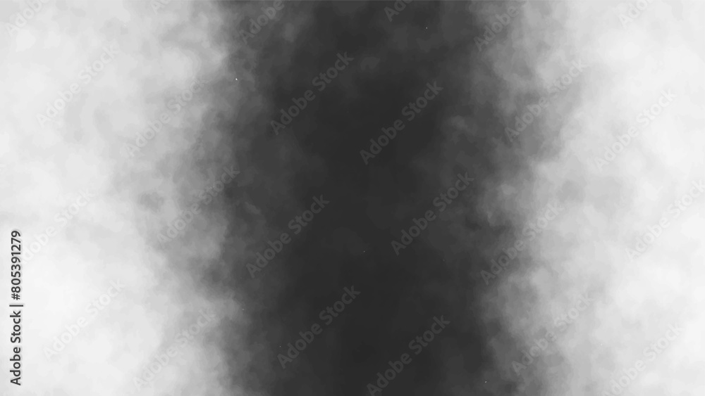Fototapeta premium Grey abstract grunge smoke cloud overlay mist fog dust explosion vintage background.