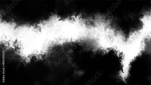The ghostly elegance of smoky motion creating tonal abstraction in shadowy design

