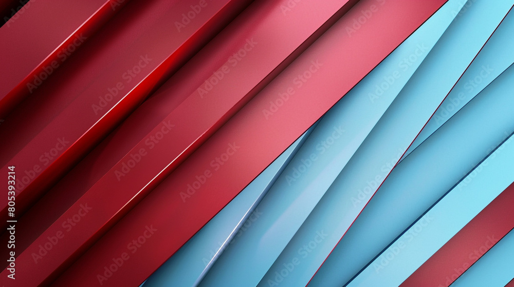 acute diagonal stripes of crimson and sky blue, ideal for an elegant abstract background acute diagonal stripes of crimson and sky blue, ideal for an elegant abstract background