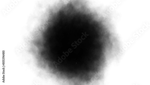 The haunting beauty of smoky motion creating tonal abstraction with artistic atmospheric elegance

