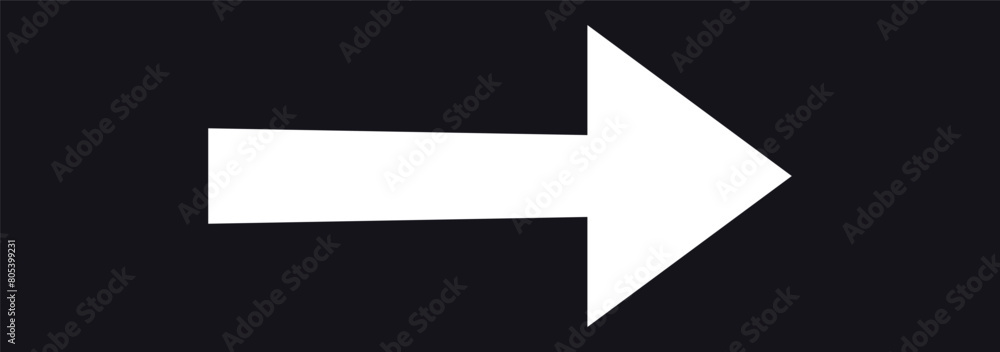 Right arrow for road direction. Directional neon arrow icon illustration Simple thin line, outline of Arrow icons on black background. Right arrow for road direction. Directional neon arrow icon illustration Simple thin line, outline of Arrow icons on black background.