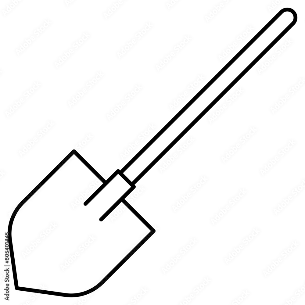 shovel icon illustration shovel icon illustration