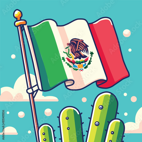 Bandera nacional de mexico