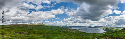 Bergsee Vinstre am Jotunheimwegen in Norwegen