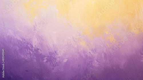 soft pastel gradient of violet and gilded yellow, ideal for an elegant abstract background photo