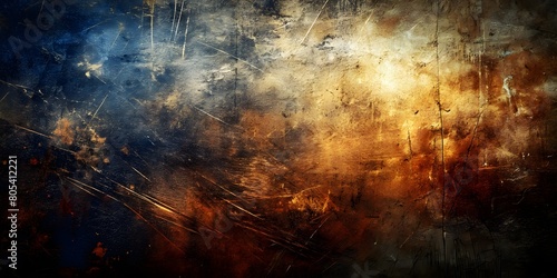 Grunge Texture Background With Detailed Scratches photo