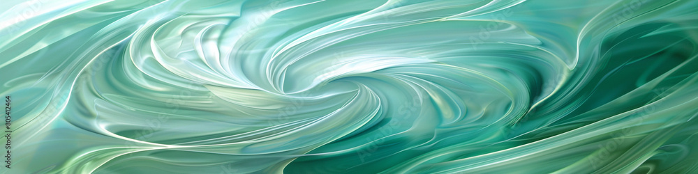 soft swirling patterns of mint green and azure, ideal for an elegant abstract background soft swirling patterns of mint green and azure, ideal for an elegant abstract background