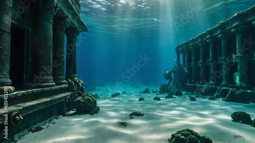The ancient civilization of Atlantis