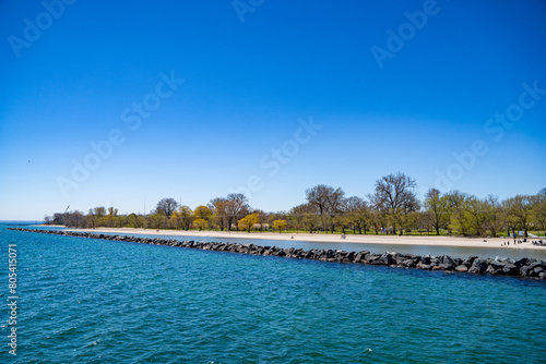 Photography The beach on Toronto Centre Island.